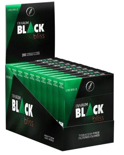 Djarum Herbal Cigarettes Black Emerald (20 Cigarettes)