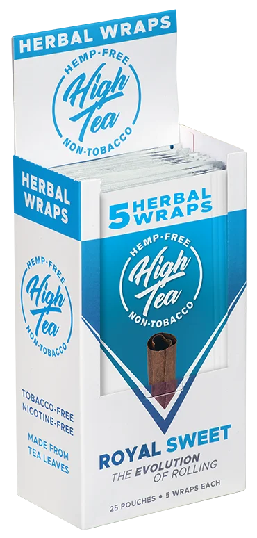 High Tea Herbal Wraps Royal Sweet (5 Wraps Per Pouch)