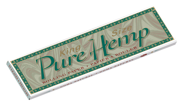 Pure Hemp Rolling Papers Classic King Size 33ct