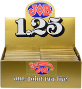 JOB Rolling Papers Gold 1.25 Bulk Displays (24 Leaves)