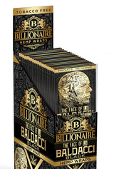 Billionaire Hemp Wraps Baldacci Black 2ct