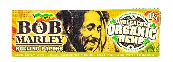 Bob Marley Rolling Papers Unbleached Organic 1 1/4 (50 leaves)