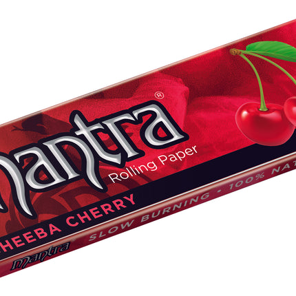 Mantra Rolling Papers Cherry 1 1/4 (33 Leaves)