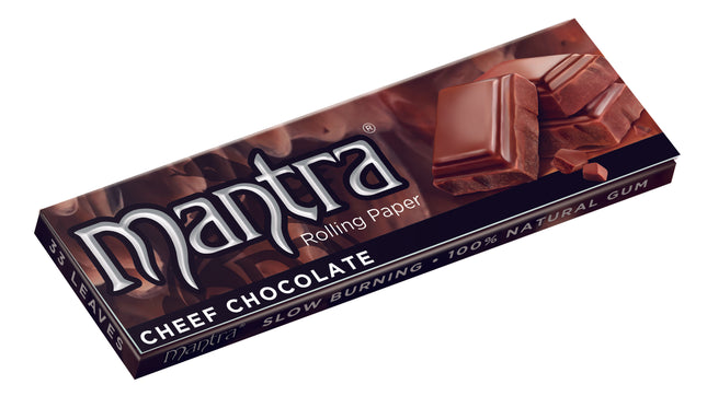 Mantra Rolling Papers Chocolate 1 1/4 (33 Leaves)