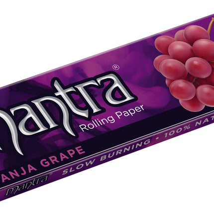 Mantra Rolling Papers Grape 1 1/4 (33 Leaves)