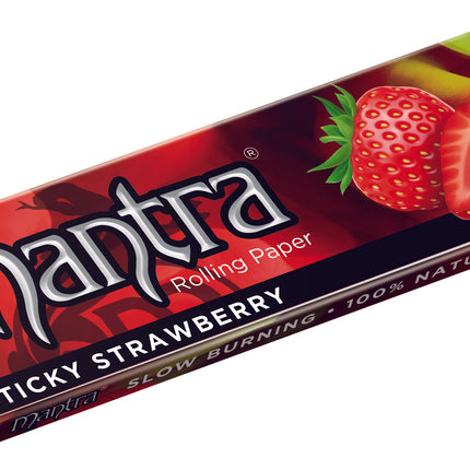 Mantra Rolling Papers Strawberry 1 1/4 (33 Leaves)