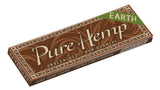 Pure Hemp Rolling Papers Earth Single Wide (60 Leaves)
