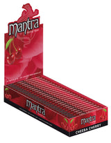 Mantra Rolling Papers Cherry 1 1/4 (33 Leaves)