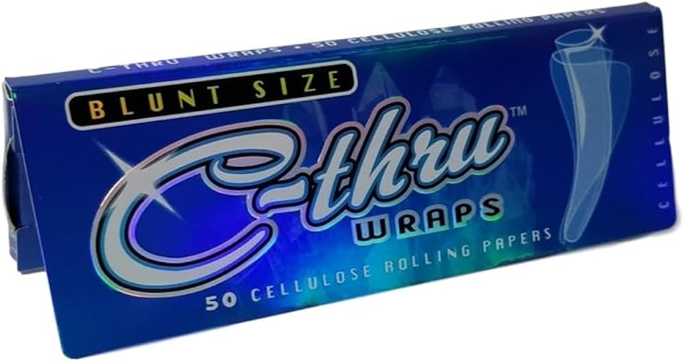 C-Thru Clear Rolling Papers King Size (50 leaves)