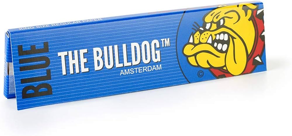 Bulldog Rolling Papers Blue King Size 110mm (32 Leaves)