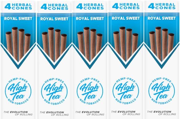 High Tea Cones Royal Sweet (4 Cones Per Pouch)