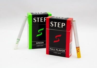 STEP Herbal Cigarettes Trial Pack - 1 x Full Flavor & 1 x Cool Menthol