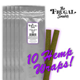 Frugal Smoker Hemp Wraps Grape (2 Wraps Per Pouch)
