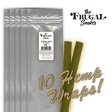 Frugal Smoker Hemp Wraps Natural (2 Wraps Per Pouch)