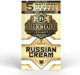 Billionaire Herbal Wraps Russian Cream (5 Wraps Per Pouch) - Made from Tea
