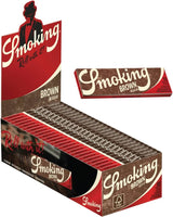 Smoking Brand Rolling Papers Brown Single Wide (60 Leaves)