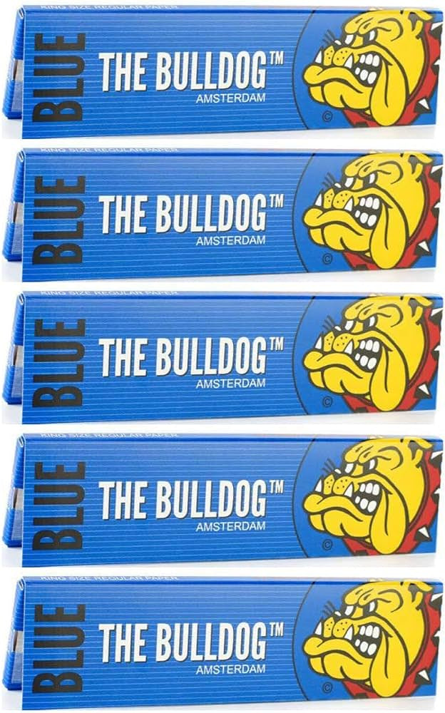 Bulldog Rolling Papers Blue King Size 110mm (32 Leaves)