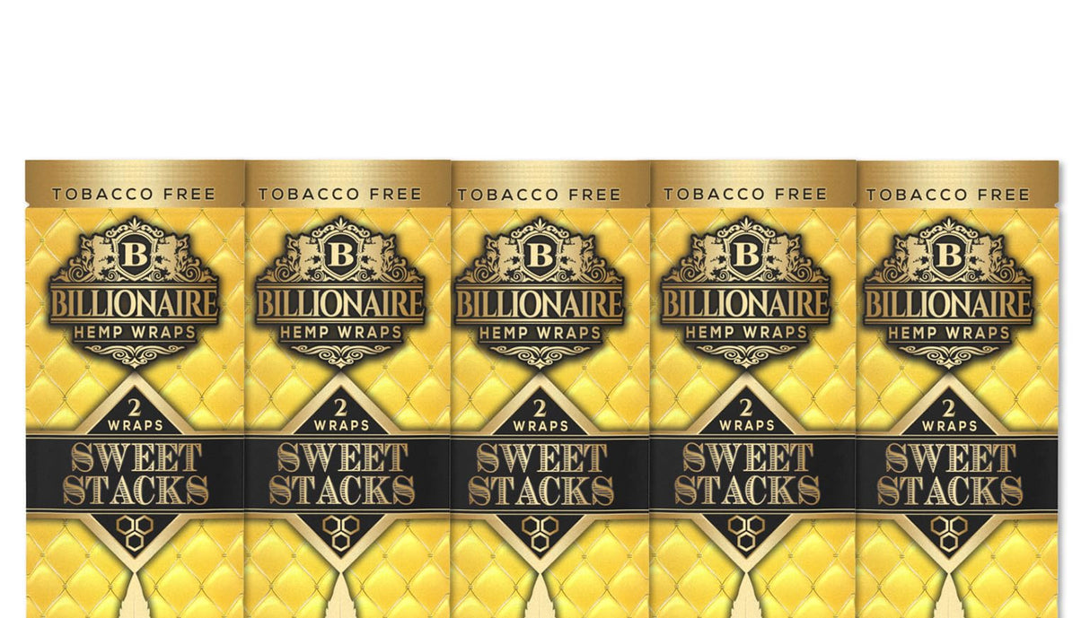 Billionaire Hemp Wraps Sweet Stacks 2ct