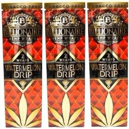 Billionaire Hemp Wraps Watermelon Drip 2ct