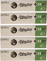 Afghan Hemp Rolling Papers with Tips King Size 33ct (110mm)
