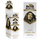 Bob Marley Hemp Wraps Caribbean Cream (2 Wraps Per Pouch)