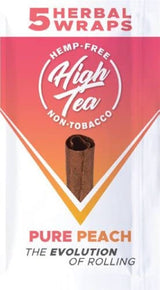 High Tea Herbal Wraps Pure Peach (5 Wraps Per Pouch)