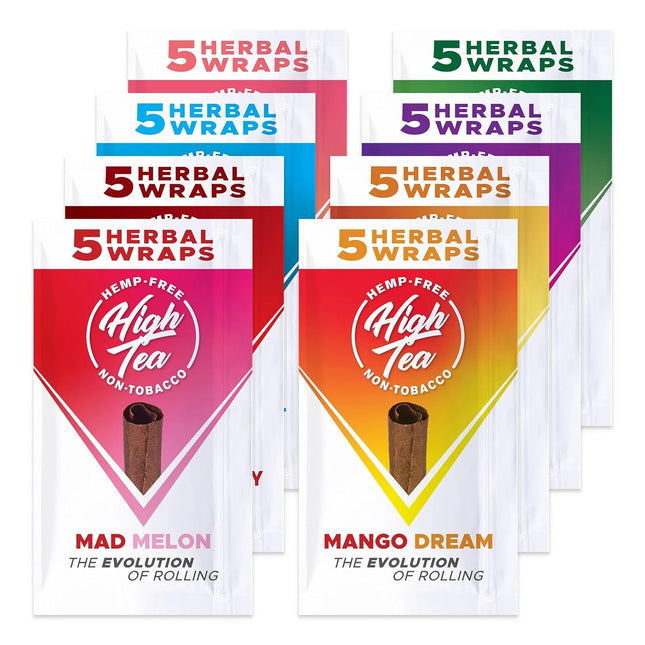 High Tea All Natural Herbal Tea Wraps Variety Pack