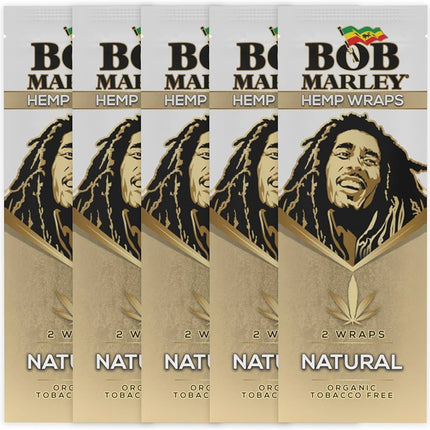 Bob Marley Hemp Wraps Natural 2ct