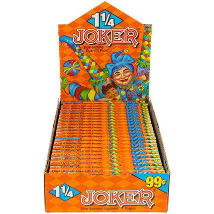 Joker Rolling Papers Orange 1 1/4 (24 Leaves)