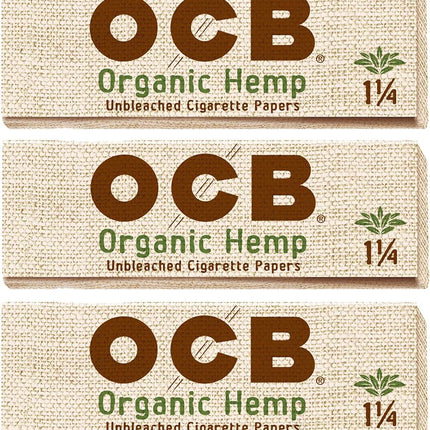 OCB Rolling Papers Organic 1 1/4 (50 Leaves)