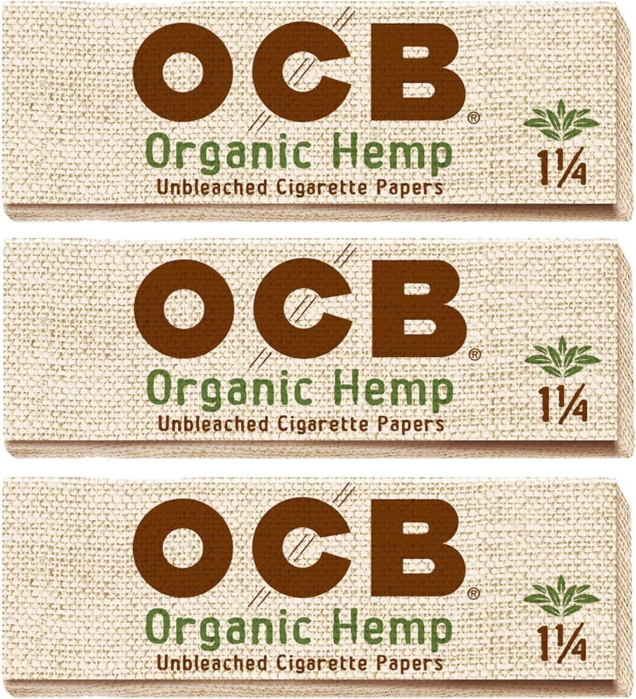 OCB Rolling Papers Organic 1 1/4 (50 Leaves)
