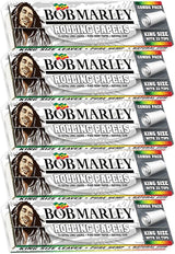 Bob Marley Rolling Papers Ultra Thin with Tips King Size Tips (33 Leaves)