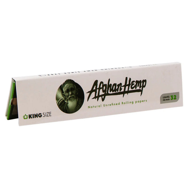 Afghan Hemp Rolling Papers King Size 32ct