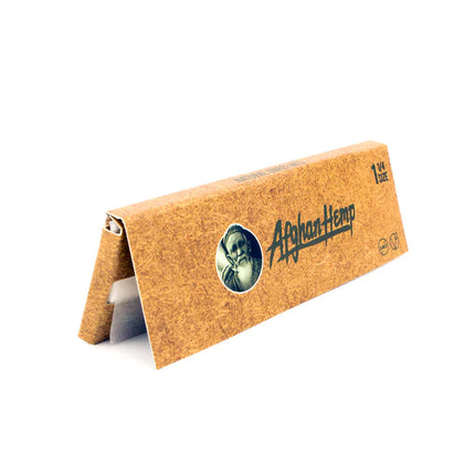 Afghan Hemp Rolling Papers Unrefined 1 1/4 (50 Leaves)