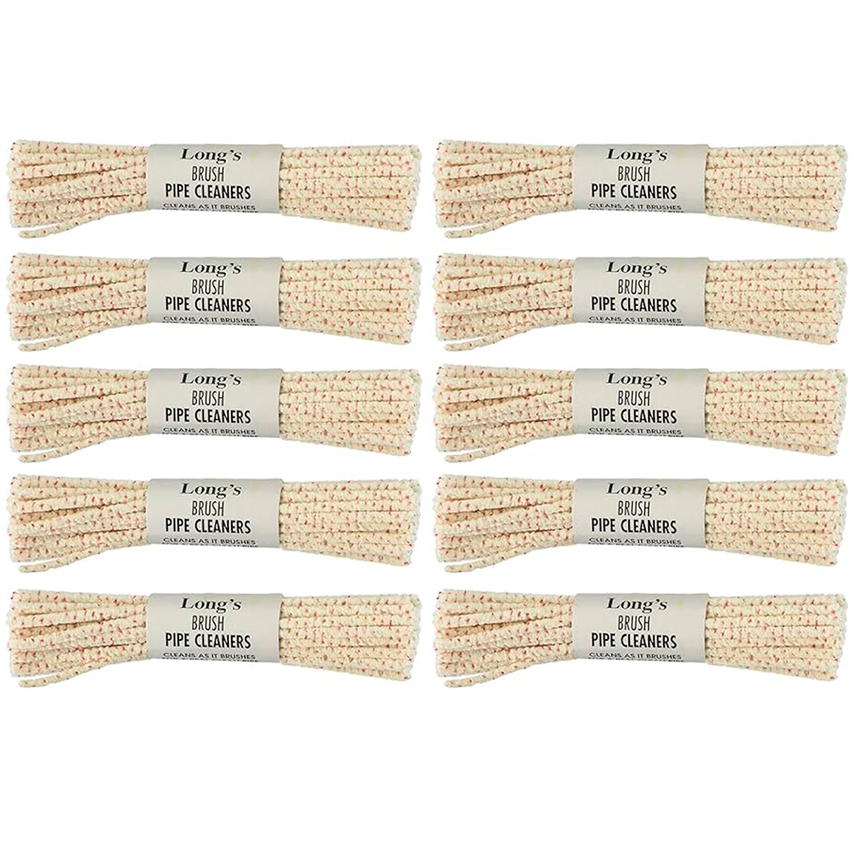 BJ Long Pipe Cleaners - 6" Bristle 40ct