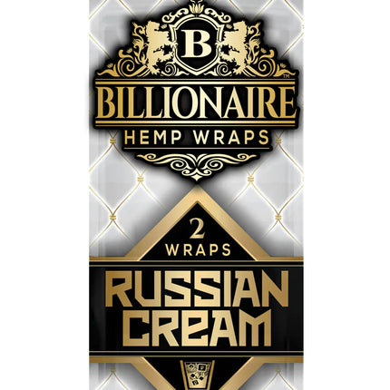 Billionaire Hemp Wraps Russian Cream 2ct