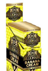 Billionaire Hemp Wraps Banana Cream 2ct