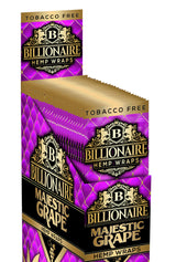 Billionaire Hemp Wraps Majestic Grape 2ct