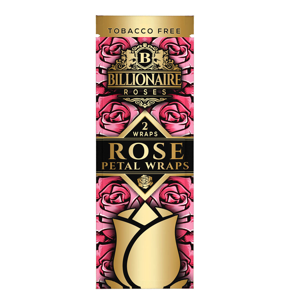Billionaire Herbal Rose Petal Wraps 2ct