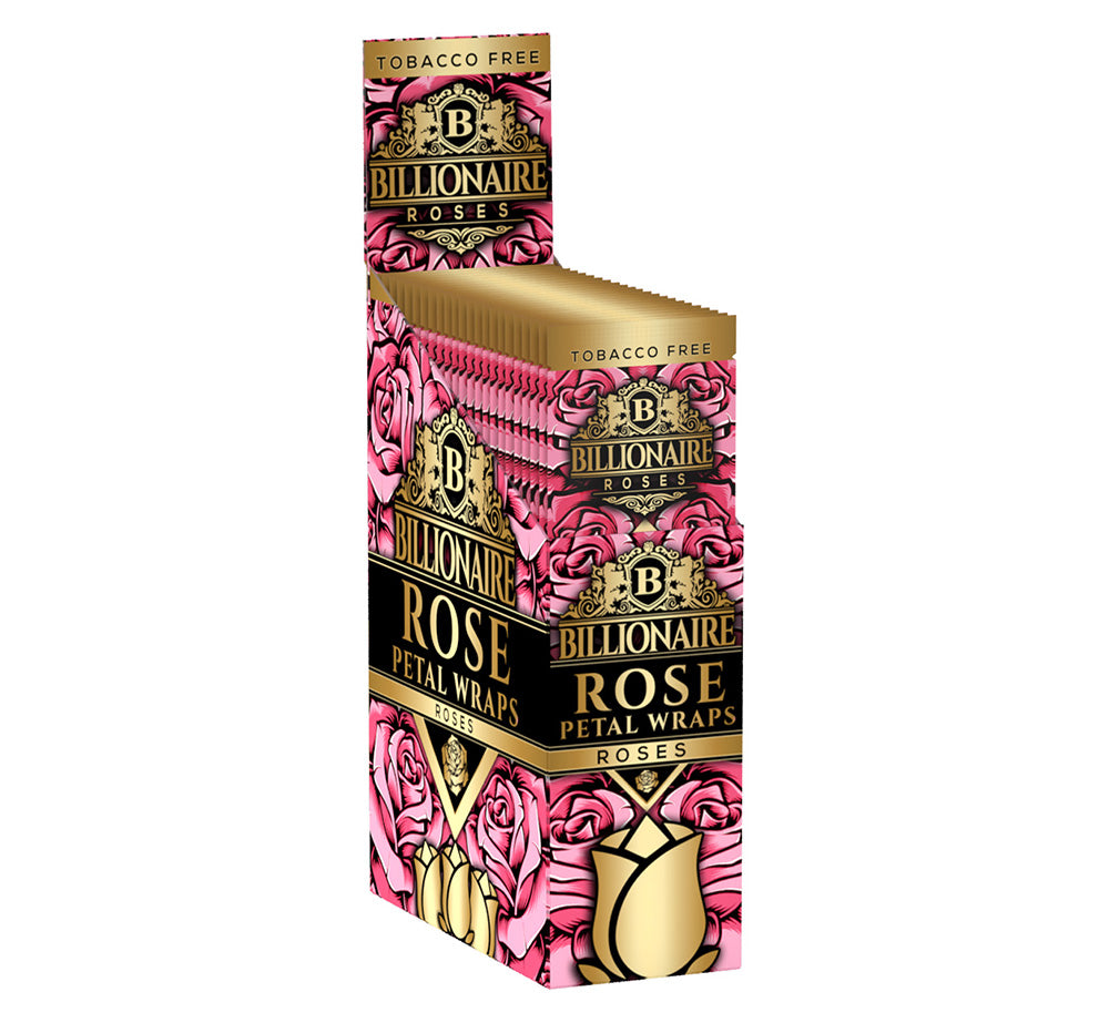 Billionaire Herbal Rose Petal Wraps 2ct
