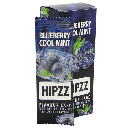 Hipzz Flavor Cards Blueberry Cool Mint