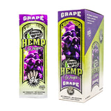 Blunt Wrap Hemp Wraps Grape (4 Wraps per Pouch)