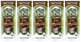 Blunt Wrap Hemp Wraps Chocolate (4 Wraps per Pouch)