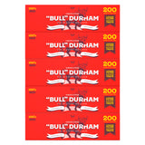 Bull Durham Cigarette Tubes Full Flavor 100mm 200ct