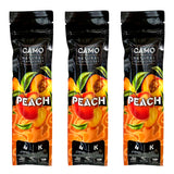 Camo Cones Peach King Size (4 Wraps Per Pouch)