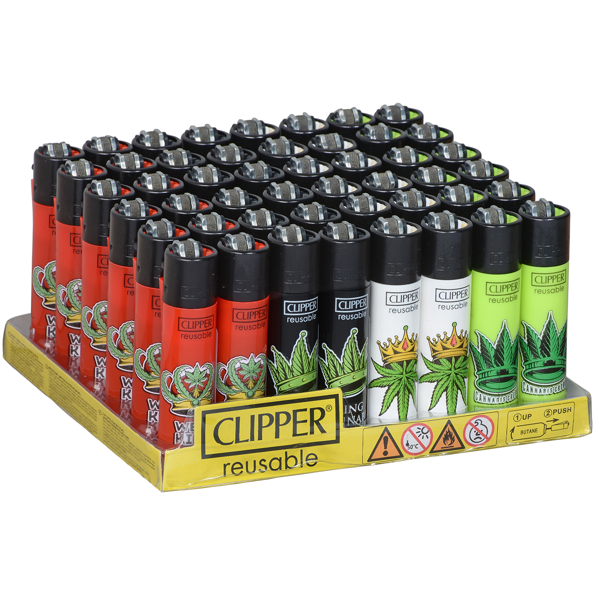 Clipper Lighters Classic Size Canna King