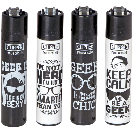 Clipper Lighters Classic Size Nerd Sentences