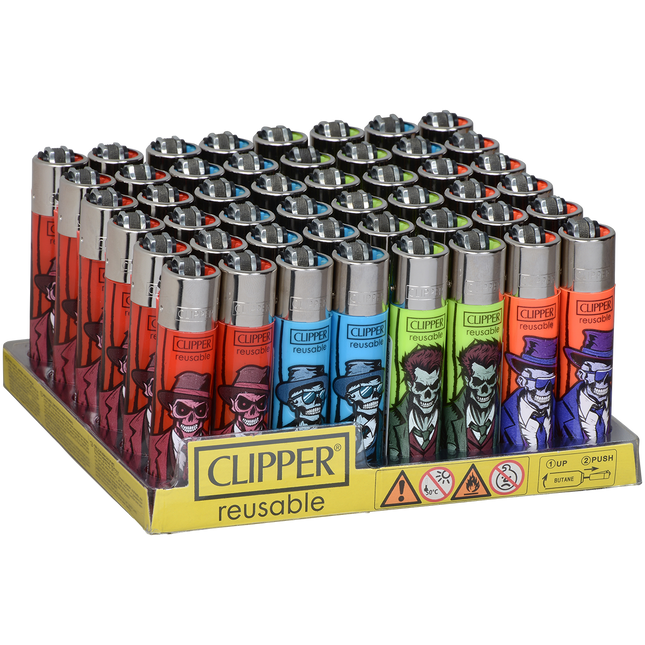 Clipper Lighters Classic Size Zombie Gangsters