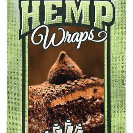 Blunt Wrap Hemp Wraps Chocolate (4 Wraps per Pouch)