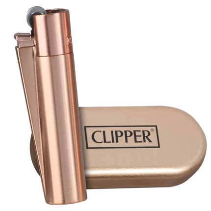 Clipper Lighters Metal Classic Rose Gold